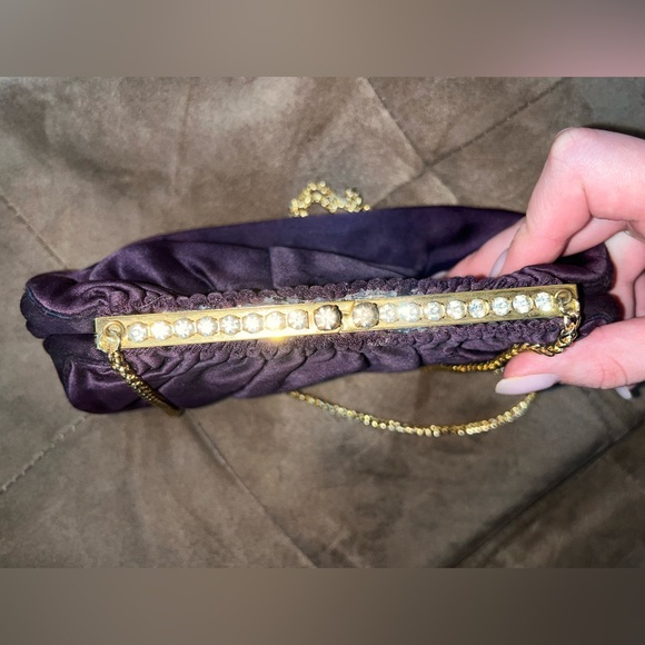 Vintage | Purple Clutch / Mini Purse - Picture 7 of 16